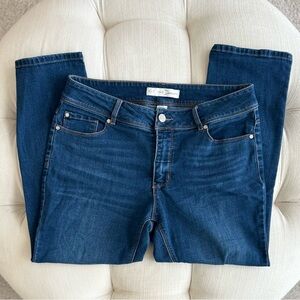 Women's Cato Est 1946 Denim Jeans Crop Dark Wash Mid Rise Zipper Fly 10
…